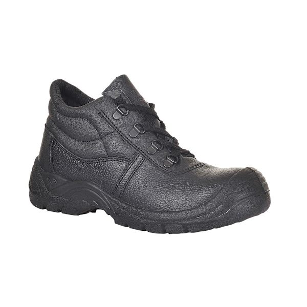 Portwest Unisex Adult Steelite Anti Scuff Toe Säkerhetsstövlar 4 UK Black 4 UK