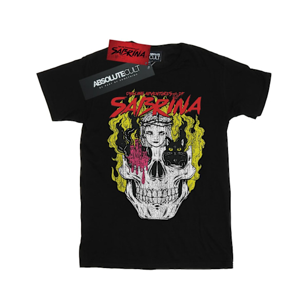 The Chilling Adventures Of Sabrina Herr Icon Skull T-Shirt S Svart Black S