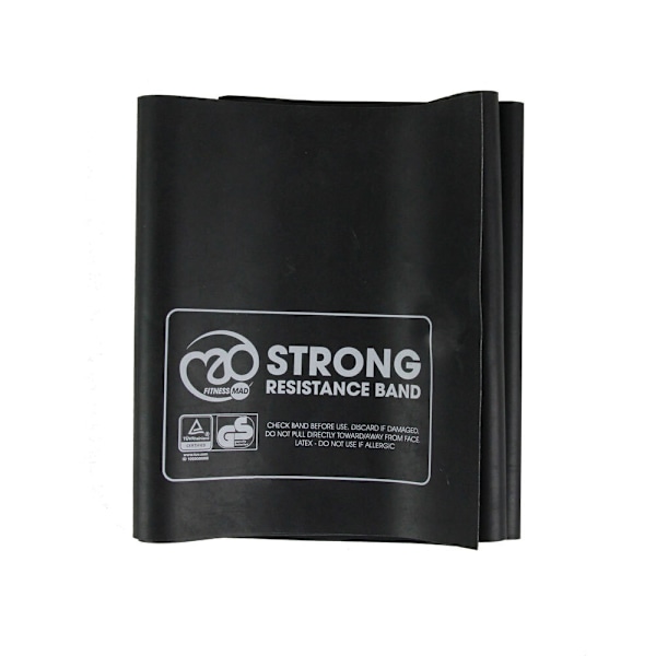Fitness Mad Motståndband Set Stark Svart Black Strong