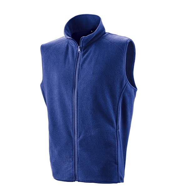 Result Core Unisex Vuxen Microfleece Väst L Royal Blue Royal Blue L