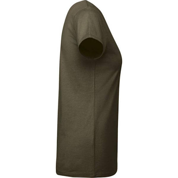 Roly Breda T-shirt med korta ärmar för damer, storlek M, militärgrön Military Green M