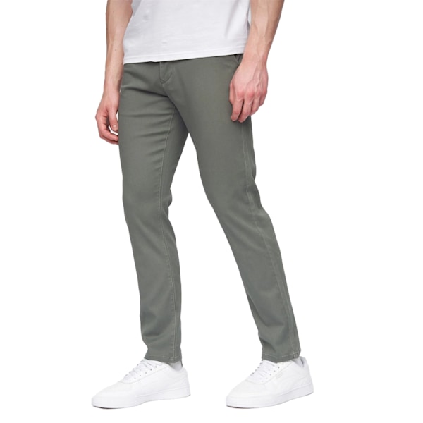 Henleys Mens Edition Chinos 34S Khaki Green Khaki Green 34S