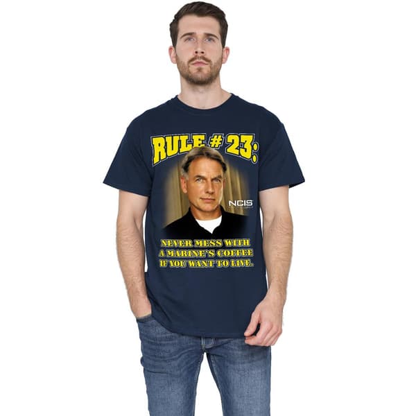 NCIS Herr Rule 23 T-Shirt L Marinblå Navy L