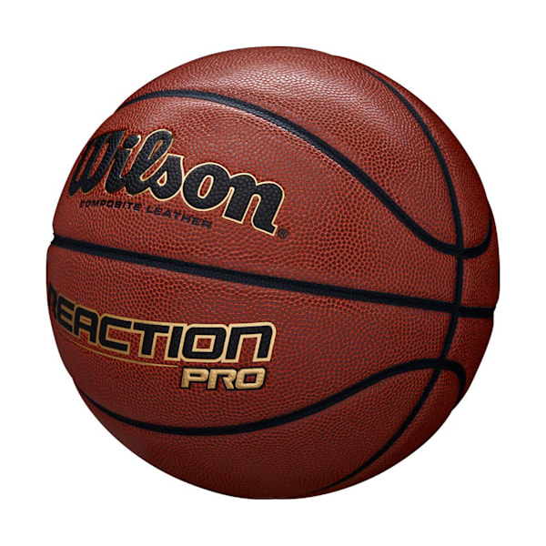 Wilson Reaction Pro Läderbasketboll 5 Tan Tan 5