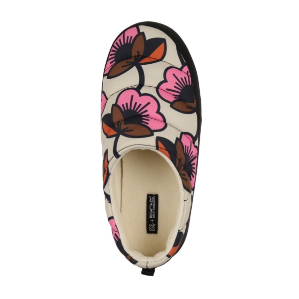 Regatta Dam/Kvinnor Orla Kiely Tent Passion Flower Mules 3 UK Fuchsia 3 UK