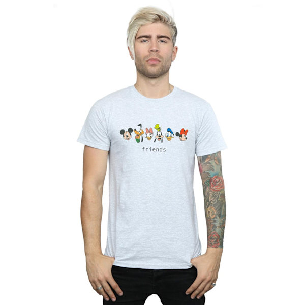 Disney Herr Mickey Mouse Och Vänner T-Shirt 3XL Sports Grey Sports Grey 3XL
