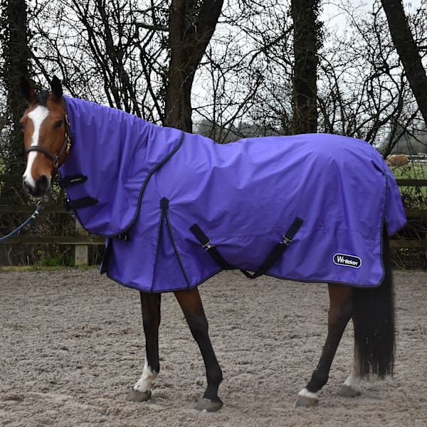 Whitaker Rastrick Combo Neck Hästtäcke 6´ 9 Lila Purple 6´ 9