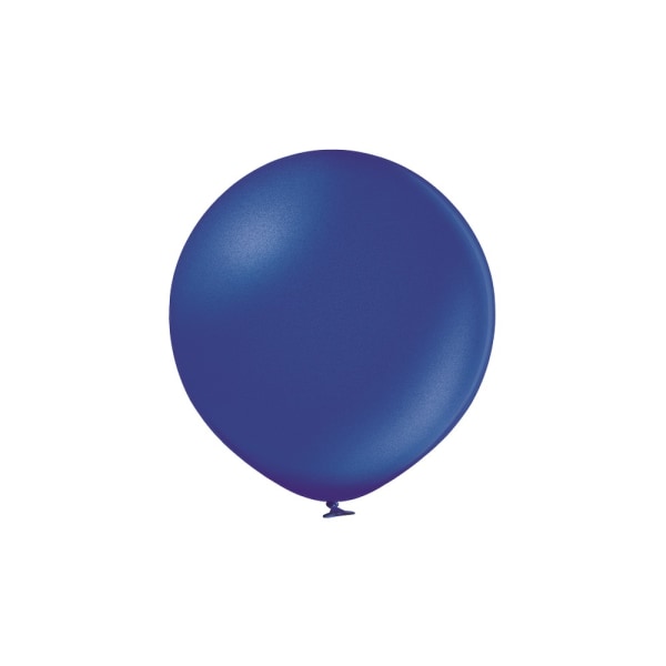 Belbal latex metalliska ballonger (pack med 100) En one size Royal Blu Royal Blue One Size