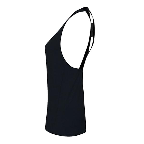 Tri Dri Dam/Kvinnor Dubbel Rem Rygg Sleeveless Väst L Svart Black L