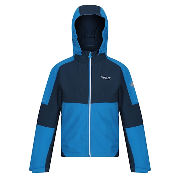 Regatta Barn/Kids Acidity VI Lättvikts Soft Shell Jacka Indigo Blue/Blue Wing 14 Years