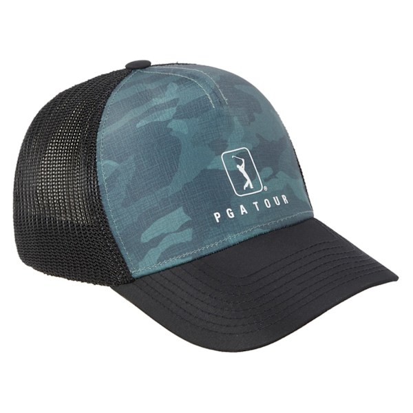 PGA Tour Golf Herr Camo Trucker Cap One Size Duck Green Duck Green One Size