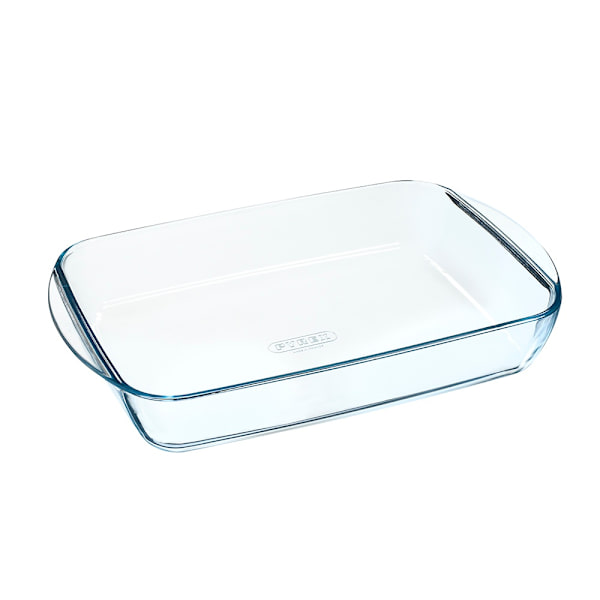 Pyrex Essentials Rektangulär Form En Storlek Klar Clear One Size