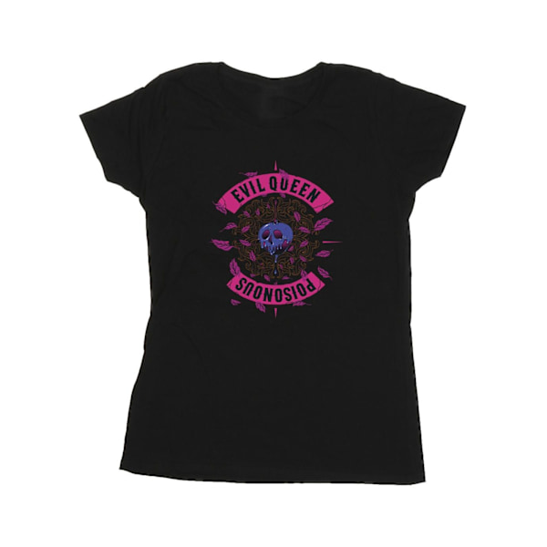 Disney Womens/Ladies Villains Poison Apple Bomull T-shirt M Bla Black M