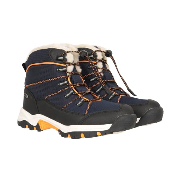 Mountain Warehouse Barn/Kids Comet Vattentäta Snöskor 2 Navy 2 UK