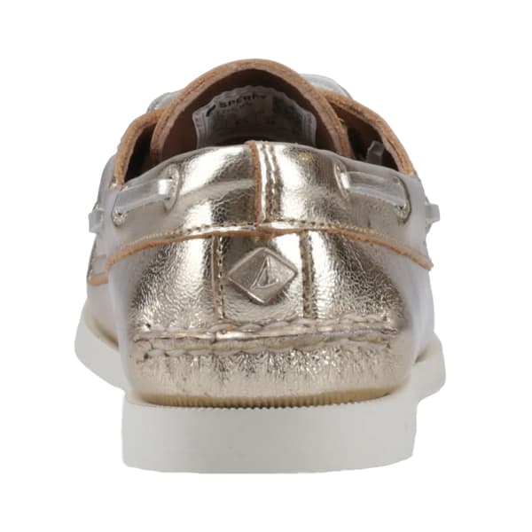 Sperry Dam/Dam Authentic 2 Läder Båtskor 7.5 UK Guld Gold 7.5 UK