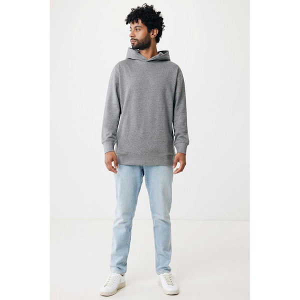 Iqoniq Unisex Vuxen Yengo Återvunnen Bomull Sidoficka Hoodie XX Red XXS