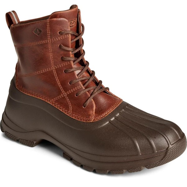 Sperry Duck Float Läderstövlar för Herr 8.5 UK Brun Brown 8.5 UK