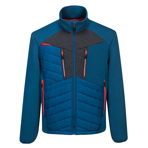 Portwest Herr DX4 Hybrid Vadderad Jacka L Metro Blå Metro Blue L