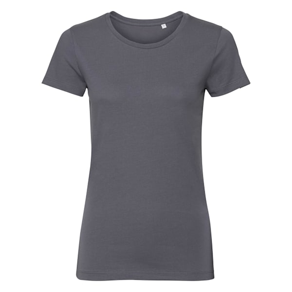 Russell Womens/Ladies Authentic Pure Organic Tee L Convoy Grey Convoy Grey L