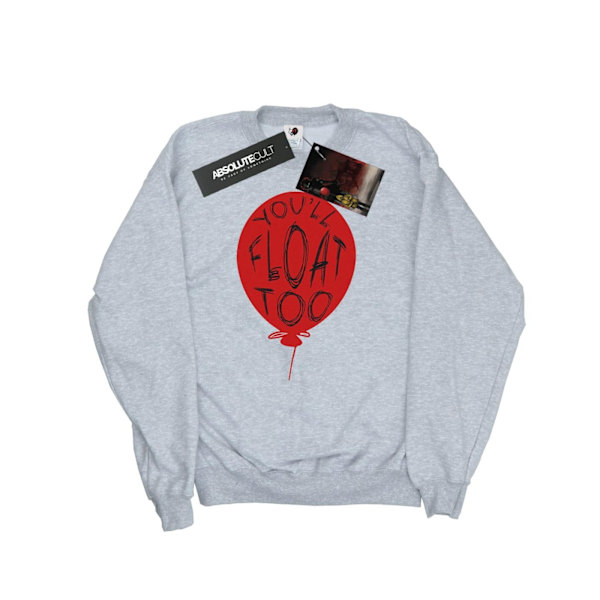 It Dam/Damer Pennywise You´ll Float Too Sweatshirt M Heather Grey Heather Grey M