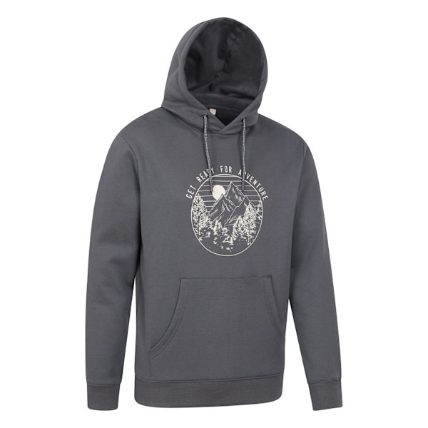 Mountain Warehouse Herr Get Ready For Adventure Hoodie XXS Charcoal Charcoal XXS