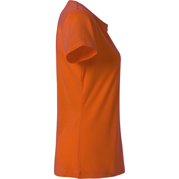 Clique Dam/Dam T-shirt Enfärgad M Blodorange Blood Orange M