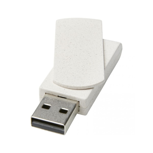 Bullet Rotate 4GB Vetehalm USB-minne En Storlek Beige Beige One Size