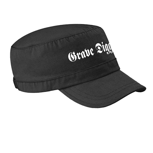 Grave Digger Logo Army Cap One Size Black Black One Size