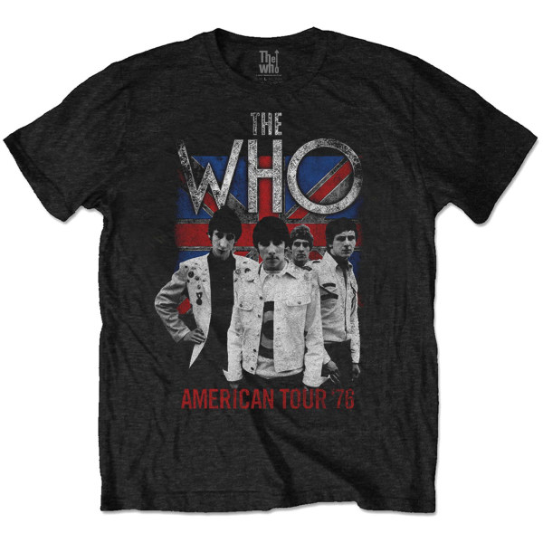The Who Unisex Adult American Tour ´79 Bomull T-shirt XL Svart Black XL