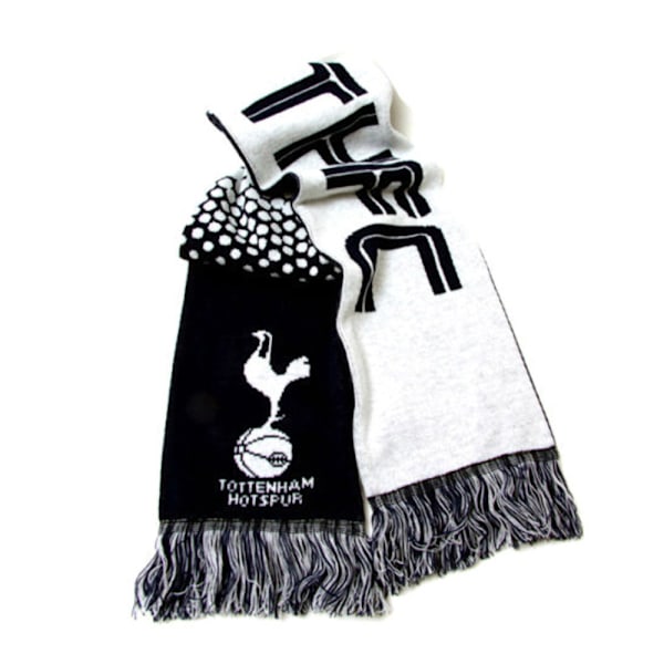 Tottenham Hotspur Jacquard Fade Design Scarf One Size Navy/Vit Navy/White One Size