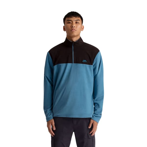 Trespass Herr Curtiston AT100 Fleecetröja L Bondi Blue Bondi Blue L