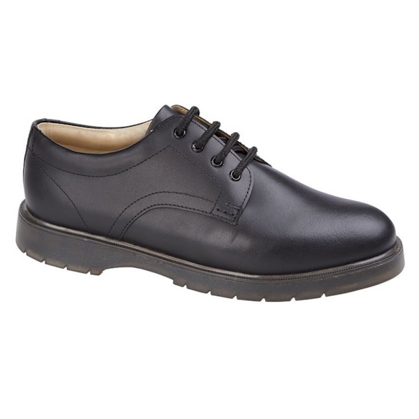 Grafters Herr Waxy Läder Formella Skor 6 UK Svart Black 6 UK