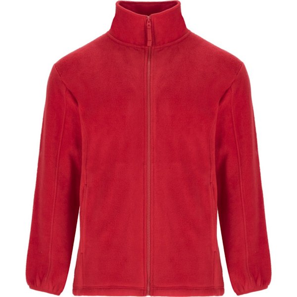 Roly Herr Artic Full Zip Fleece Jacka 4XL Röd Red 4XL