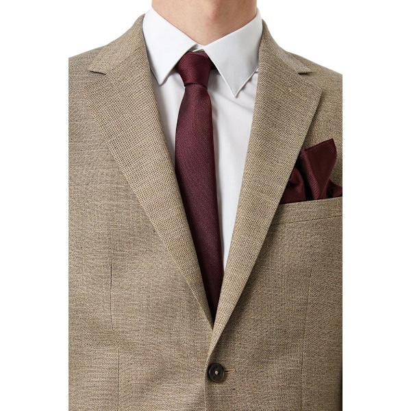Burton slips och näsduk set One Size Burgundy Burgundy One Size