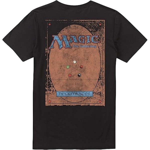 Magic The Gathering Retro Card T-shirt för män XL Svart Black XL