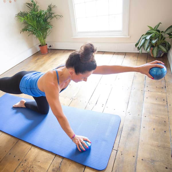 Pilates-Mad Mjuka Vikter (2-pack) 1 kg Blå Blue 1kg