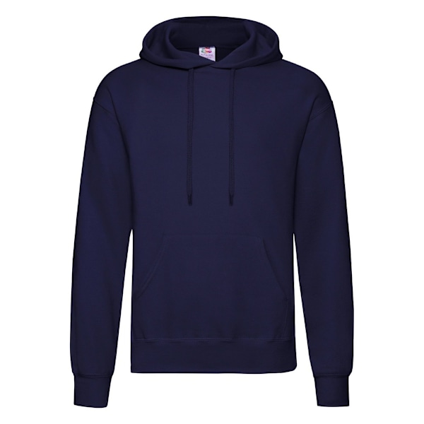 Fruit Of The Loom Herr Hoodie / Tröja L Marinblå Navy L