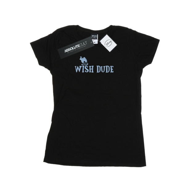 Disney Dam/Dam Aladdin Wish Dude T-shirt i bomull L Svart Black L