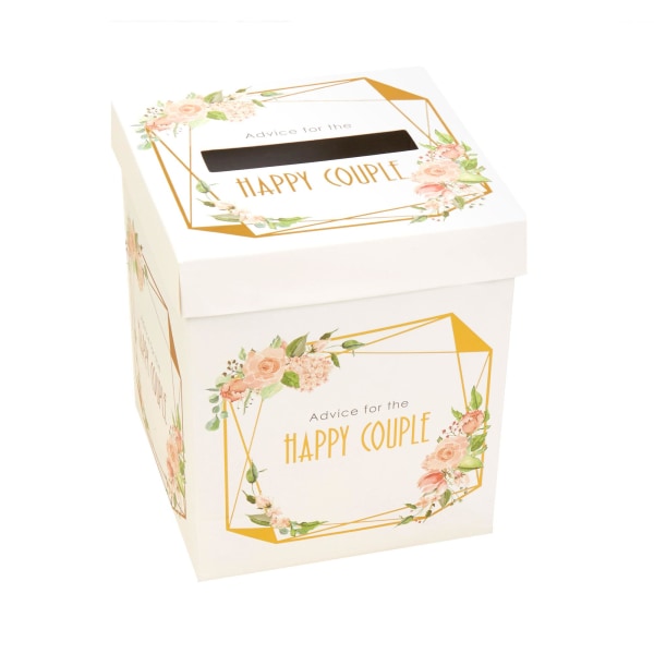 Neviti Happy Couple Post Box Presentförpackningar En Storlek Off White Off White One Size