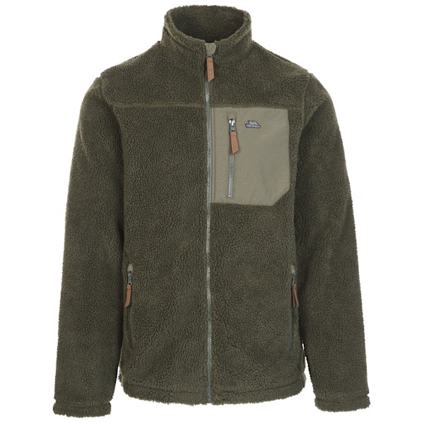 Trespass Mens Buck Fleece Jacket XXS Ivy Ivy XXS