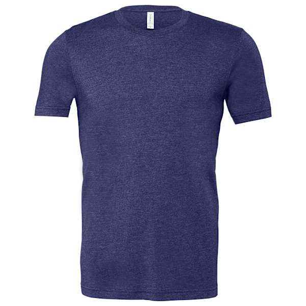 Canvas Unisex Jersey Crew Neck T-Shirt / Herr T-shirt med korta ärmar Heather Midnight Navy M