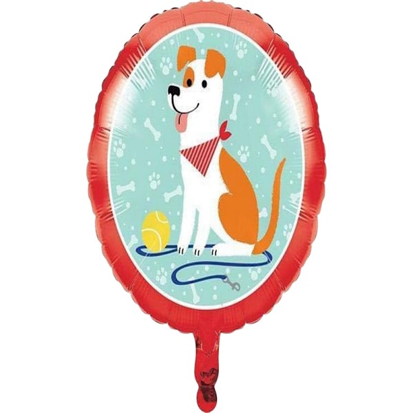 Creative Party Hund Folieballong One Size Flerfärgad Multicoloured One Size