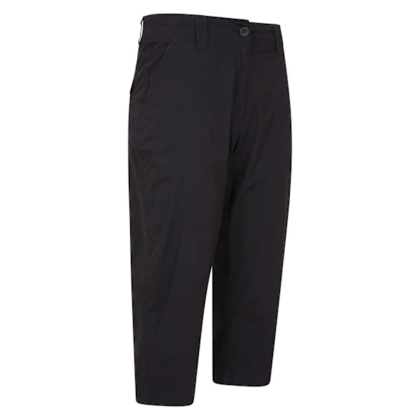 Mountain Warehouse Womens/Ladies Coastal Stretch Capri 8 UK Bla Black 8 UK