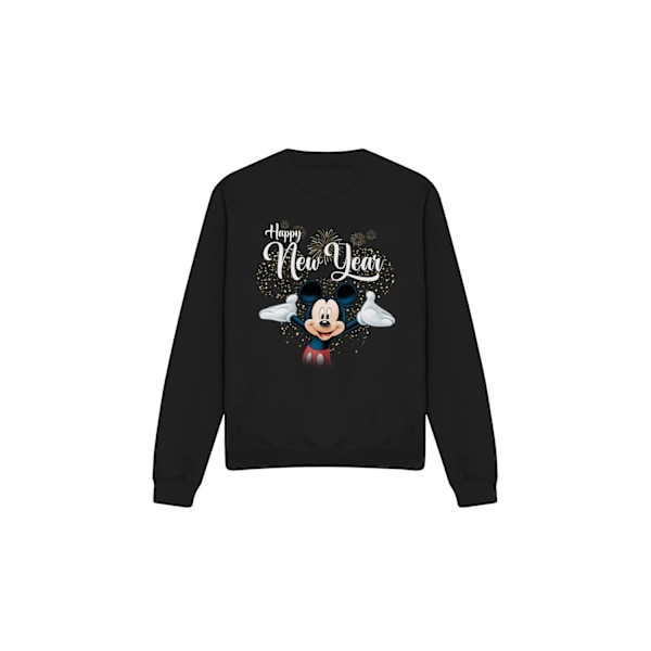 Disney Unisex Vuxen Musse Pigg Nyårströja S Svart Black S