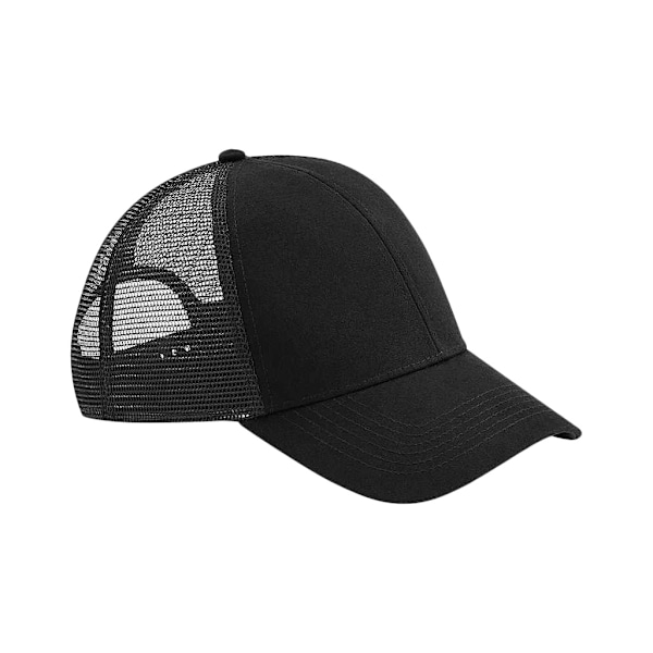 Beechfield Unisex Vuxen 6 Panel Trucker Cap One Size Svart Black One Size