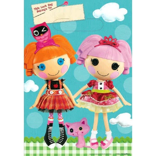 Lalaloopsy hopfällbar festpåse (8-pack) One Size Multi Multicoloured One Size