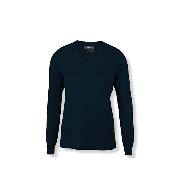 Nimbus Dam/Damer Ashbury Stickad V-ringad Tröja 3XL Marinblå Navy 3XL