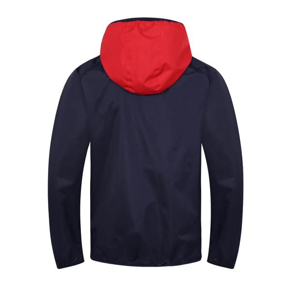 Arsenal FC Herr Crest Raglan Vindjacka S Marinblå/Röd Navy/Red S