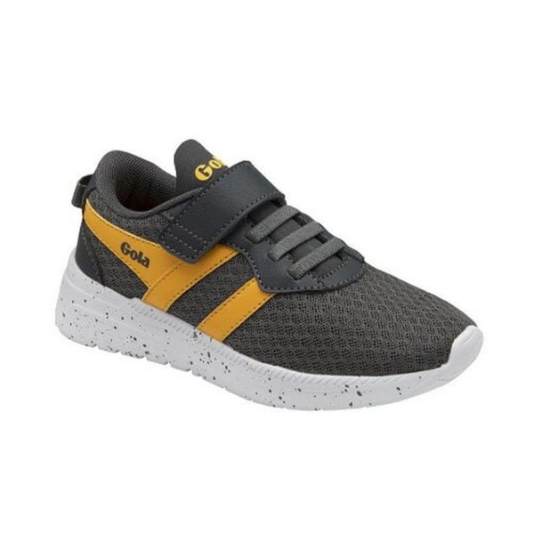 Gola Childrens/Kids Performance Scorpion QF Trainers 12 UK Chil Charcoal/Sun Yellow 12 UK Child