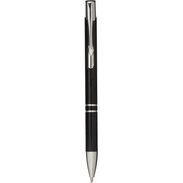 Bullet Moneta Aluminium Kulspetspenna One Size Solid Black Solid Black One Size